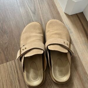 Zara mules suede slides